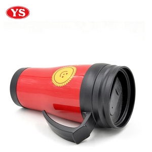 Tazas <span class=keywords><strong>de</strong></span> Café <span class=keywords><strong>de</strong></span> Plástico Personalizadas <span class=keywords><strong>de</strong></span> Doble Pared <span class=keywords><strong>de</strong></span> 14 oz <span class=keywords><strong>de</strong></span> Grado Alimenticio con Asa - Product Image 5