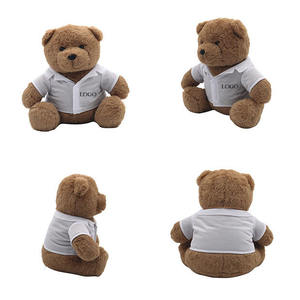 Grand ourson en peluche style <span class=keywords><strong>Kawaii</strong></span> personnalisé Nouveau style d'animal en peluche réconfortant avec logo Personnage/<span class=keywords><strong>dessin</strong></span> - Product Image 5