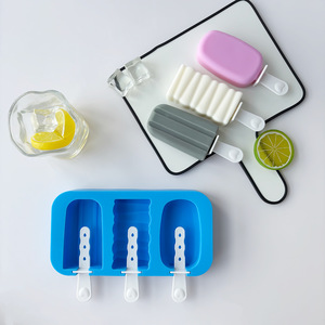 Molde de silicona combinado para helados con palabras inspiradoras 'I Love You Smile Yum', ecológico, para hacer paletas con palitos, ideal para fiestas - Product Image 3