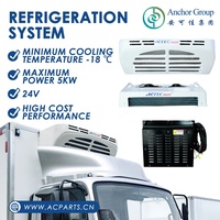 Unité de réfrigération pour camion AC.133.181, entraînée par moteur, 16~19m, 12V 24V, pour la logistique de la chaîne du froid des remorques
