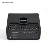Système de sonorisation portable Musiccube T2 Max, haut-parleur de scène alimenté par batterie rechargeable, haut-parleur pour buskings