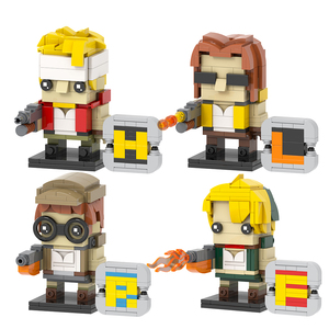 MOC7616-7619 <span class=keywords><strong>Marco</strong></span> <span class=keywords><strong>Rossi</strong></span> Tarma Roving Fiolina Germi Eri Kasamoto Jeu de tir Personnage de jeu Blocs de construction à tête carrée Jouets pour enfants - Product Image 1