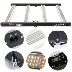 ไฟปลูกต้นไม้ LED 400W สเปกตรัมเต็มรูปแบบ วัสดุอะลูมิเนียม ประสิทธิภาพสูง PPFD สำหรับการเจริญเติบโตและการออกดอกของพืช - Product Image 4