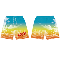 Shorts personnalisés pour hommes, respirants en maille, entrejambe de 5 pouces, pour le basketball, la plage et les activités sportives