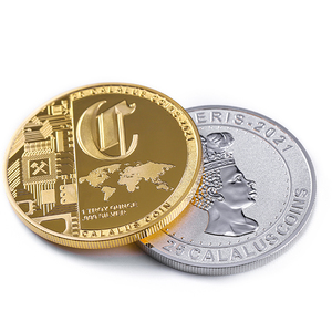 Crea tu Propio Logotipo, Colecciones de Recuerdos Personalizados, Monedas Conmemorativas de Metal Hechas a Medida en Oro y Plata - Product Image 1