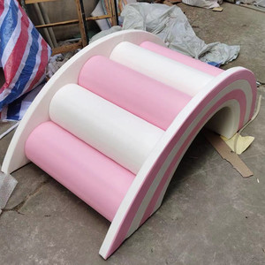 Ensemble <span class=keywords><strong>de</strong></span> jeu gonflable blanc et rose <span class=keywords><strong>pour</strong></span> enfants, avec tunnel, piscine à balles, équipement <span class=keywords><strong>de</strong></span> terrain <span class=keywords><strong>de</strong></span> jeu intérieur/extérieur <span class=keywords><strong>pour</strong></span> fêtes d'<span class=keywords><strong>anniversaire</strong></span> et location d'événements - Product Image 6