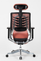 Chaise de bureau exécutive VANBOW avec appui-tête et repose-pieds réglables, chaise de conférence pivotante ergonomique
