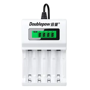 Doublepow AA AAA battery charger usb charger port 1.5V lithium ion battery charger