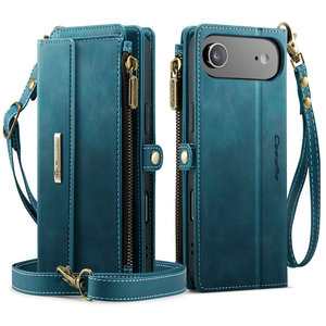 Étui de téléphone magnétique de luxe CaseMe pour iPhone 17, porte-cartes en cuir PU, étui de téléphone pour iPhone 16 17 Air Pro Max - Product Image 1