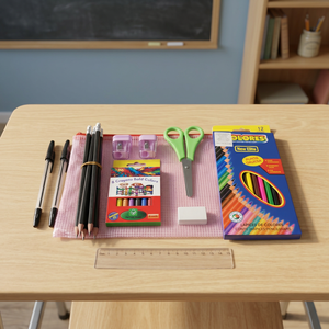 Kit de fournitures scolaires et artistiques pour enfants - Product Image 1