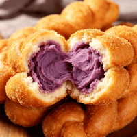 Pâtisserie torsadée aux haricots rouges au yaourt de qualité supérieure, emballée individuellement, prête à consommer, pour la restauration, vente en gros, OEM, ODM, usine