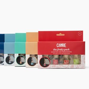 Auto-Lufterfrischer-Set mit vier 8ml-Flaschen und einzigartigen Hänge-Düften für langanhaltende Auto-Aromatherapie - Product Image 4