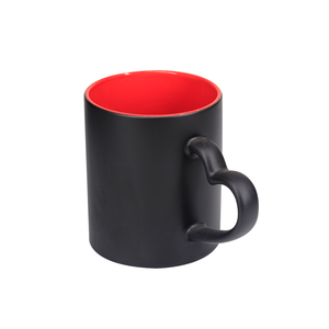 Bán Buôn Cổ Điển 11 Oz 330Ml Hai-Tone Thăng Hoa Tráng Gốm Cốc Cà Phê Tim Xử Lý Máy Rửa Chén An Toàn Không Ngược Tặng - Product Image 3