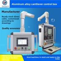 Panneau de commande tactile HMI pour machine-outil Sheyu Cantilever, système de jib en alliage d'aluminium anodisé, modèle 140210