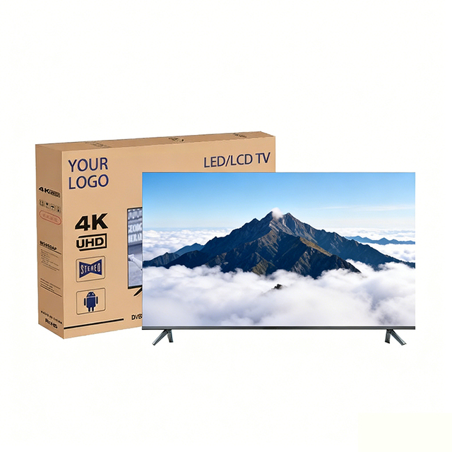 TV 55" 32 65 INCH 4K UHD Frameless Design LCD LED TV with Digital System Smart TV Android 15.0