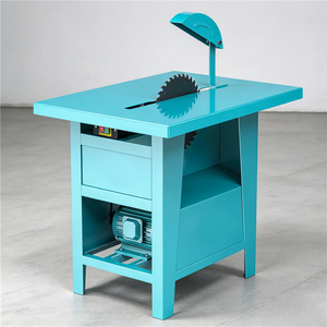 Scie à table électrique commerciale pour le travail du bois, équipement de coupe du bois - Product Image 2