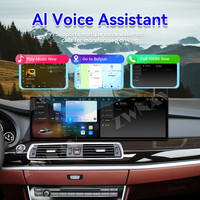 ZWNAV 9.1+9.1 pouces Apple CarPlay sans fil pour BMW GT 5 2011-2017 Android 14 Écran avec Android Auto Radio multimédia