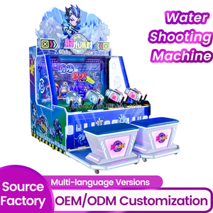 Máquina de Juegos de Disparos de Agua con Pantalla HD para 4 Jugadores, Funciona con Monedas, Equipo de Entretenimiento Interactivo Contemporáneo - Product Image 2