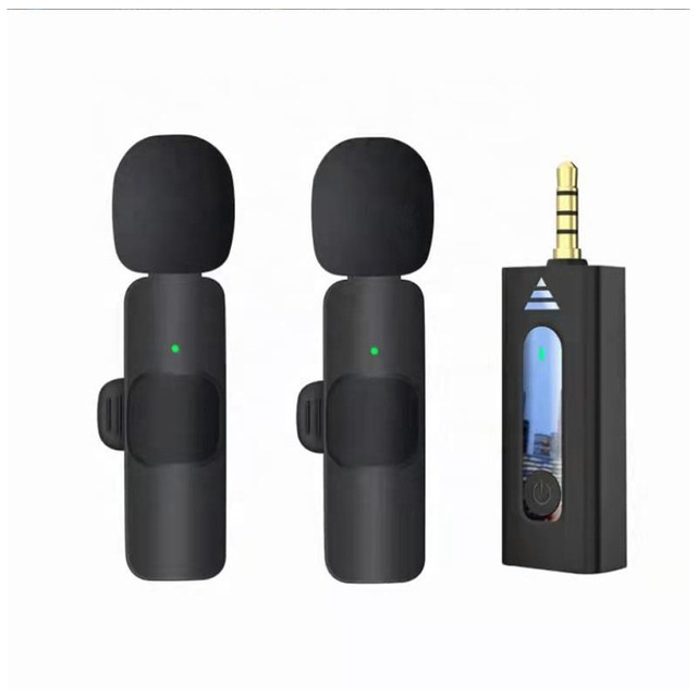 K35 3.5mm Connector Mobile Phone Wireless Microphone Conference Microphone System Wireless Microphone
