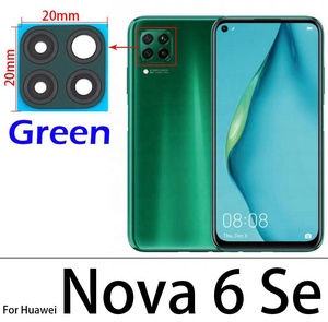 Parti di Ricambio per Riparazione Telefoni e Computer, Copertura in Vetro per Fotocamera Posteriore per <span class=keywords><strong>Huawei</strong></span> Nova 5T 5 5i 5T 5Z 6 Se 7 8Se Pro con Adesivo - Product Image 4