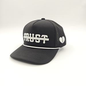 High Quality Performance Designer Business Rope Golf Hat Embroidery Logo 5 Panel Waterproof Custom Snapback Baseball Leopard Dot - Product Image 3