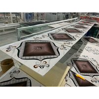 Plafón de PVC de 595 x 600 mm, Panel de Yeso para Techo Falso, Sistema de Rejilla en T de 2 x 2 Pies, Techo Superior con Estructura Metálica