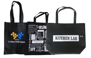 Bolsa de Compras Promocional de Polipropileno Laminado, Reutilizable, con Diseño Personalizado, Impresión a Todo Color, Logotipo Extra Grande - Product Image 2