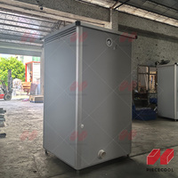 Toilette portable de haute qualité avec construction de panneaux sandwich au design moderne Structure en acier durable et sol en alliage d'aluminium