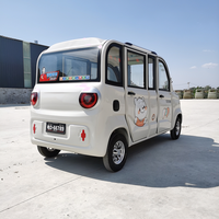 JINPENG 3030 Nouveau SUV Électrique 60V pour Adultes, Carrosserie Fermée, Caméra LED, Sièges en Cuir, 6 Passagers, Autonomie 50-70km pour Trajets Urbains