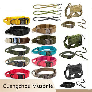 Correa de perro grande, conjunto de correa de collar de perro táctico, Pastor Alemán, entrenamiento al aire libre, Correa táctica para perro - Product Image 5