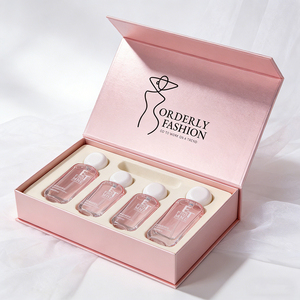 Flacons vides en verre de forme unique pour lotion, sérum, crème pour le visage, huile, 30 ml, 50 ml, 100 ml, 120 ml, avec emballage, boîte cadeau cosmétique - Product Image 2