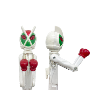 रचनात्मक प्रचारक खिलौना उपहार प्लास्टिक मास्क सुपरमैन बॉलपॉइंट पेन मज़ेदार मुक्केबाजी पेन - Product Image 2