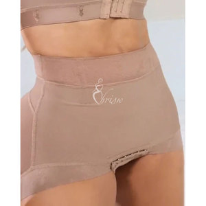 Fajas Colombianas de Haute Qualité pour Femmes, Shorts Gainants à Taille Basse, Effet Ventre Plat et Remonte-Fesses, Boutonnés - Product Image 2