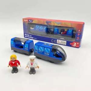 <span class=keywords><strong>Locomotive</strong></span> électrique télécommandée personnalisée avec piste de 4 cm assortie au son et à la lumière, jouets éducatifs pour enfants, nouvelle collection - Product Image 5