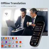 Dispositif de traduction vocale intelligent personnalisé OEM, 150 langues, traduction bidirectionnelle en temps réel pour le tourisme, les voyages, les achats à l'étranger
