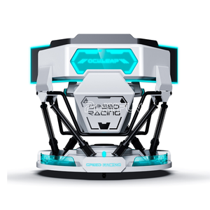 Macchina da Gioco Arcade di Corse per Parchi Divertimento, Giochi di Corse HD con 3 Schermi, Macchina per Simulazione di Corse Dinamiche VR - Product Image 2