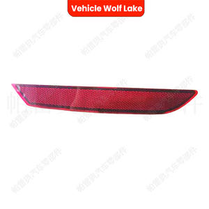 Feu arrière de pare-chocs LED 5050 plat pour véhicule Wolf Lake, pour G38M 2017-2022, avec réflecteur rouge et feu de position latéral - Product Image 4