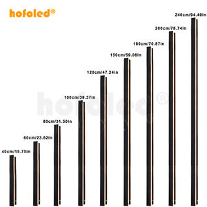 Tira de Luz Lineal Impermeable para Exterior Hofoled de Alto Brillo, Lámpara de Pared Larga de Lujo para Jardín, Aplique de Pared <span class=keywords><strong>RGB</strong></span> para Montaje en Pared - Product Image 6