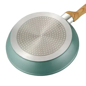 Cổ Điển Bền Granite Chảo Giả Mạo Nhôm Nhà Bếp Men Nấu Ăn Chậu Bộ Không Dính Đồ Nấu Nướng - Product Image 3