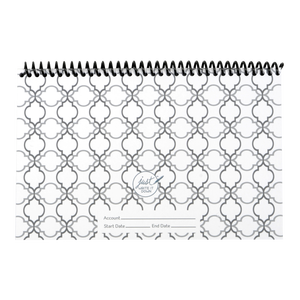Libreta de registro de cheques y tarjetas de débito, blanca, ancha, con espiral, para seguimiento de cuentas - Product Image 5