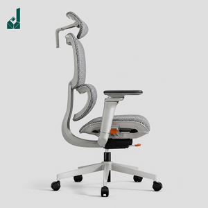 Chaise ergonomique <span class=keywords><strong>Igrow</strong></span> Alpha Mesh avec cadre en alliage d'aluminium et base coulissante pour bureau à domicile et e-sport - Product Image 3