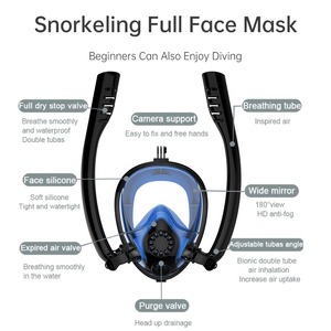 0.5L Mini Scuba <b>Tank</b> Portable <b>Diving</b> Cylinder with Snorkeling Mask 5-10 Min Underwater Breathing 5m Depth - Product Image 5