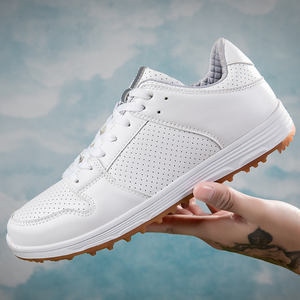 Özel kaymaz deri erkek spor ayakkabı su geçirmez retro <span class=keywords><strong>golf</strong></span> ayakkabısı bayanlar <span class=keywords><strong>Golf</strong></span> ayakkabıları adam - Product Image 5