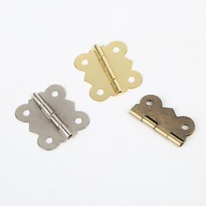 Furniture Hinge Iron Surface Mount Silver Antique Bronze Gold 90 Degree 180 Degree Cabinet Hardware Accessory - Product Image 3