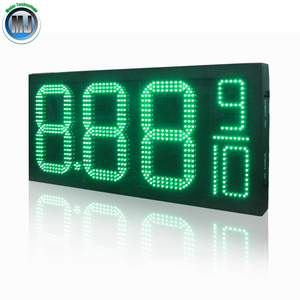 Không thấm nước Led Giá dầu Màn hình hiển thị giá trạm xăng Bảng hiển thị Led Giá dầu Màn hình hiển thị với điều khiển từ xa - Product Image 2