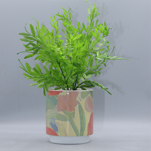 Mini oliviers artificiels en céramique émaillée <span class=keywords><strong>de</strong></span> haute qualité avec <span class=keywords><strong>pot</strong></span> en porcelaine <span class=keywords><strong>pour</strong></span> la décoration <span class=keywords><strong>de</strong></span> la maison, petite plante - Product Image 5