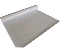 Bâche en PVC enduite de vinyle personnalisée ignifuge en fibre de verre 30% pour rideau de stores roulants