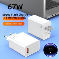 Chargeur USB-C GaN Super Rapide 120W pour Téléphones Mobiles 13/14/12 Pro, Sortie QC3.0 5V/3A & 5V/2.4A