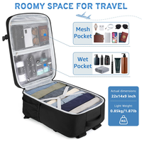 Sac à dos pour ordinateur portable de 18 pouces à grande capacité pour hommes avec logo personnalisé, pour les déplacements professionnels, multifonctionnel, tendance, sac de voyage de loisirs
