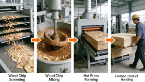 Tablero de Virutas Orientadas (<span class=keywords><strong>OSB</strong></span>) <span class=keywords><strong>para</strong></span> Carpintería Decorativa Específica <span class=keywords><strong>para</strong></span> Villas, Embalaje de Tableros de Virutas sin <span class=keywords><strong>Pintura</strong></span> - Product Image 5